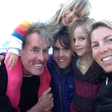 John C. McGinley and his wife Nichole; and children: Max, 18; Billie-Grace, 7; and Kate Alena, 5. Photo: Courtesy of Core PR.